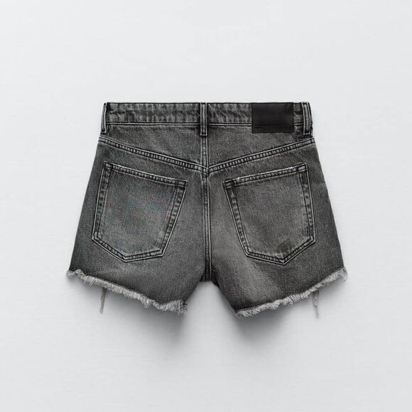 ZARA High Waisted Shorts New - Picture 4 of 8